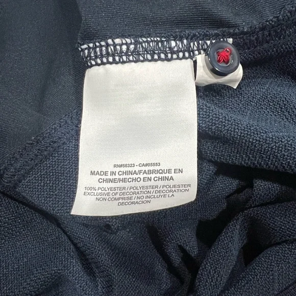 Nike Men's Texans Navy Blue and Red Polo Shirt - *Houston Texans * Size: Large - Picture 8 of 9